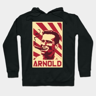 Arnold Schwarzenegger Retro Propaganda Hoodie